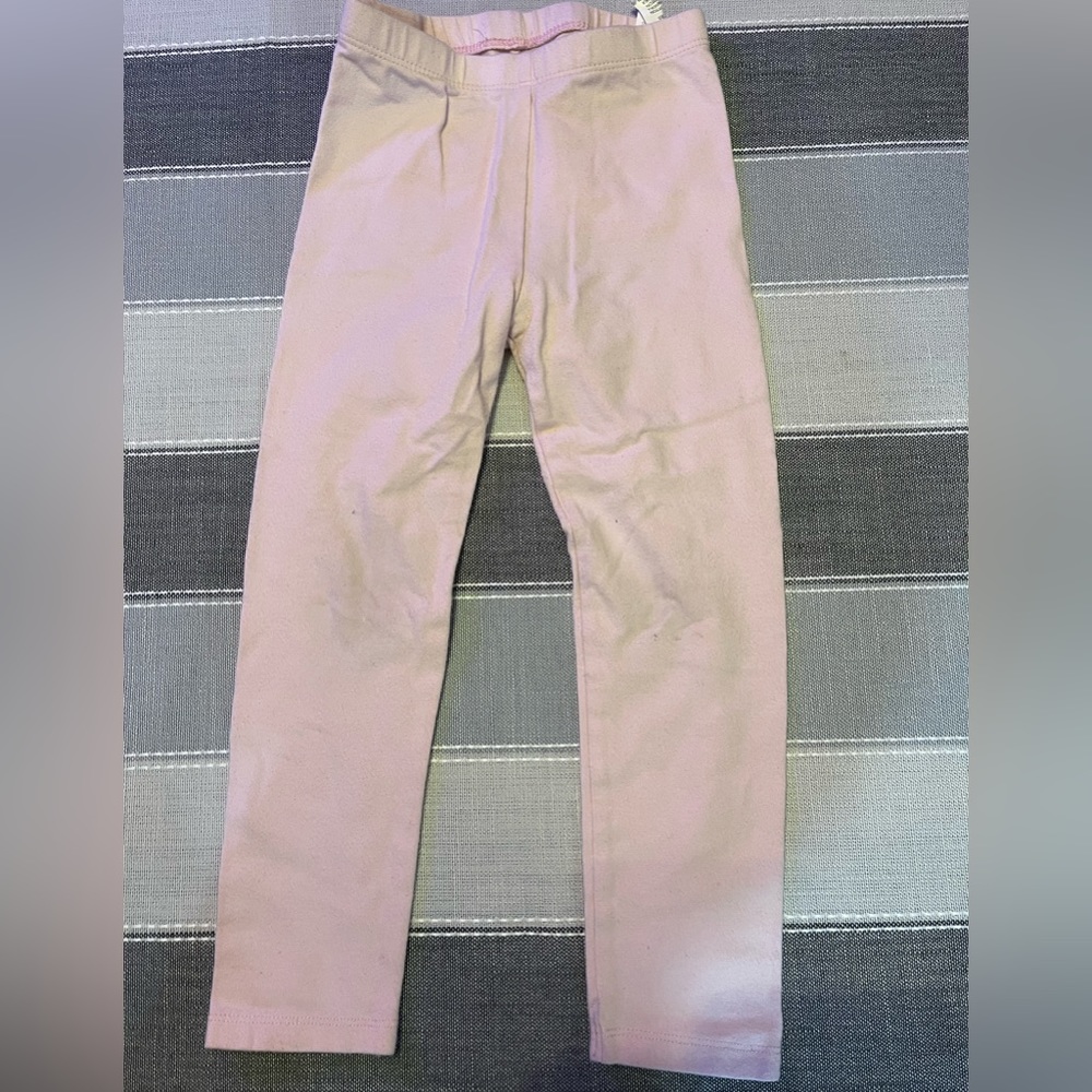 Girls light pink leggings